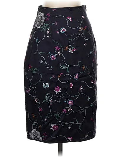 Pre-owned Tibi Formal Skirt In Black