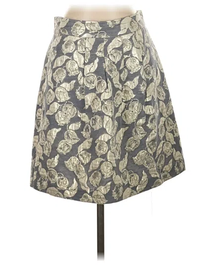 Pre-owned Tibi Formal Skirt In Gray