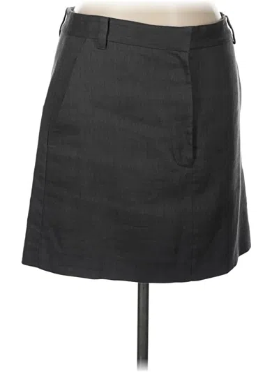 Pre-owned Tibi Formal Skirt In Gray