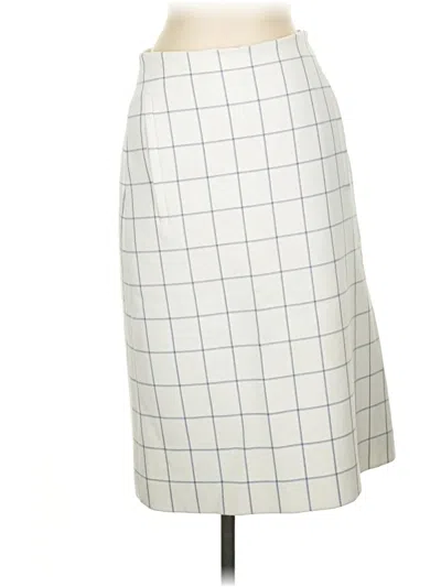 Pre-owned Tibi Formal Skirt In Ivory