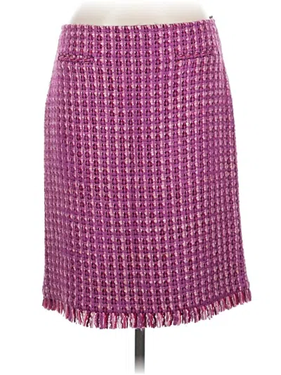 Pre-owned Tibi Formal Skirt In Purple