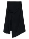 Tibi Front-tied Maxi Skirt