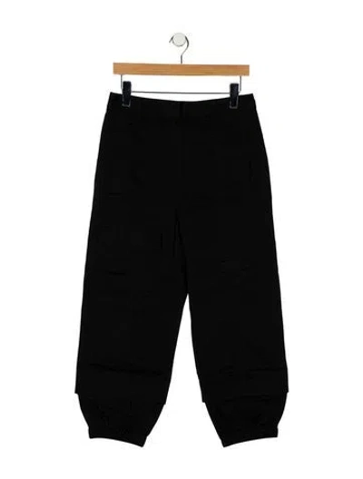 Pre-owned Tibi High-rise Skinny Leg Jeans In Black