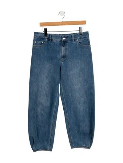 Pre-owned Tibi High-rise Skinny Leg Jeans In Blue