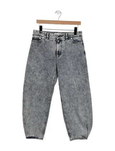 Pre-owned Tibi High-rise Skinny Leg Jeans In Blue