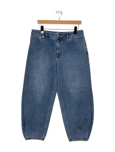 Pre-owned Tibi High-rise Skinny Leg Jeans In Blue