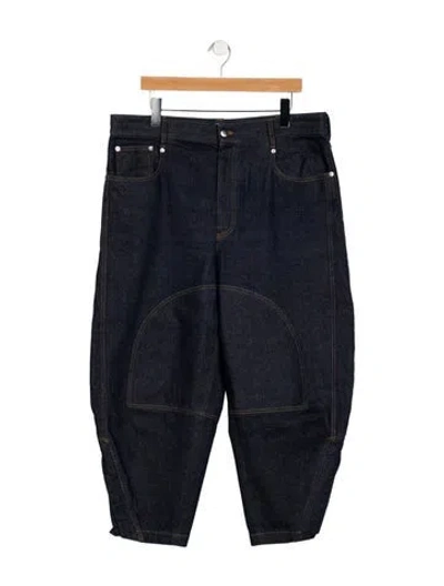 Pre-owned Tibi High-rise Skinny Leg Jeans In Blue