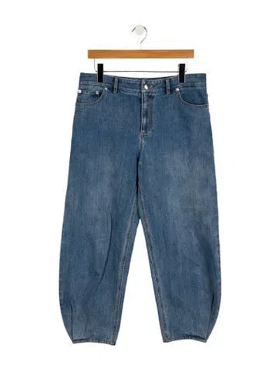 Pre-owned Tibi High-rise Skinny Leg Jeans In Blue