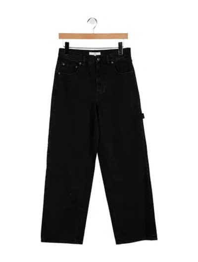 Pre-owned Tibi High-rise Straight Leg Jeans W/ Tags In Black