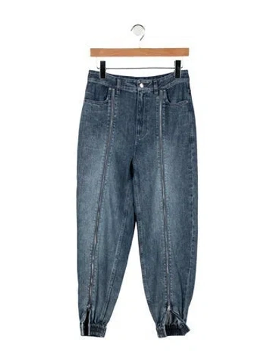 Pre-owned Tibi High-rise Straight Leg Jeans W/ Tags In Multicolor