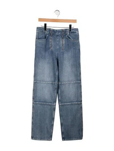 Pre-owned Tibi High-rise Straight Leg Jeans W/ Tags In Multicolor