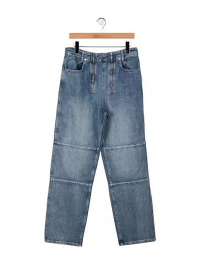 Pre-owned Tibi High-rise Straight Leg Jeans W/ Tags In Multicolor