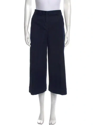 Pre-owned Tibi High-rise Wide Leg Jeans In Blue