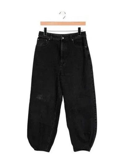 Pre-owned Tibi High-rise Wide Leg Jeans In Blue
