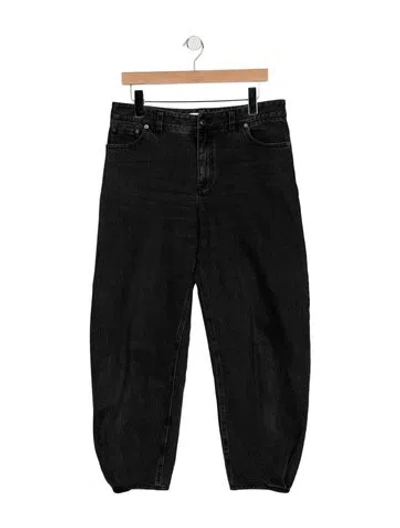 Pre-owned Tibi High-rise Wide Leg Jeans In Blue
