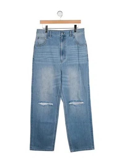 Pre-owned Tibi High-rise Wide Leg Jeans W/ Tags In Blue