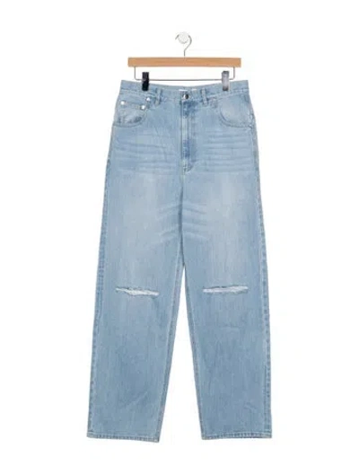 Pre-owned Tibi High-rise Wide Leg Jeans W/ Tags In Blue