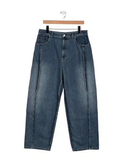 Pre-owned Tibi High-rise Wide Leg Jeans W/ Tags In Blue