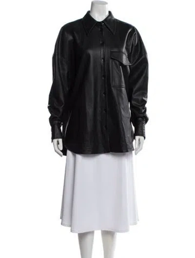 Pre-owned Tibi Jacket In Black