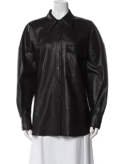 Pre-owned Tibi Jacket In Black