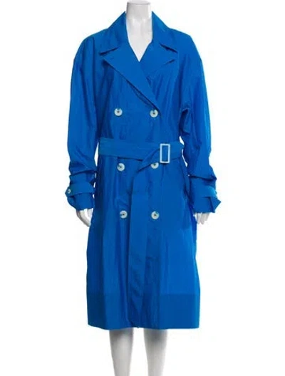 Pre-owned Tibi Jacket In Blue
