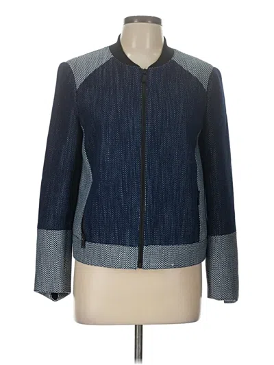 Pre-owned Tibi Jacket In Blue