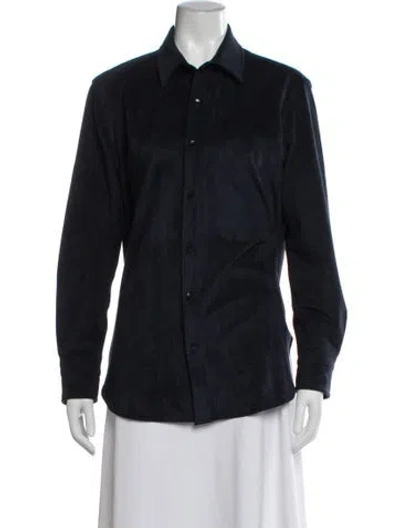 Pre-owned Tibi Jacket In Blue