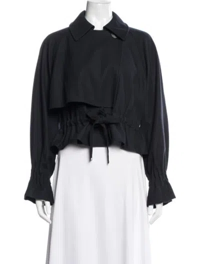 Pre-owned Tibi Jacket In Blue