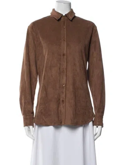 Pre-owned Tibi Jacket In Brown