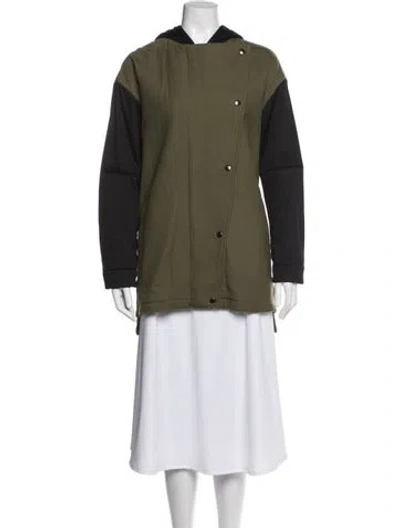 Pre-owned Tibi Jacket In Green