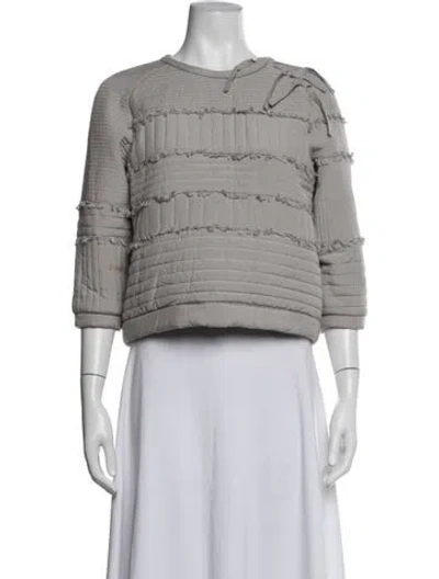 Pre-owned Tibi Jacket In Grey