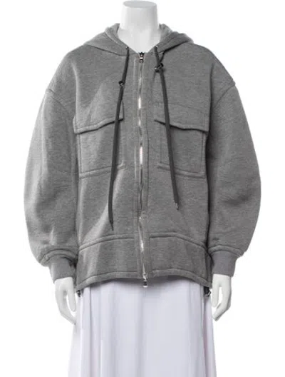 Pre-owned Tibi Jacket In Grey