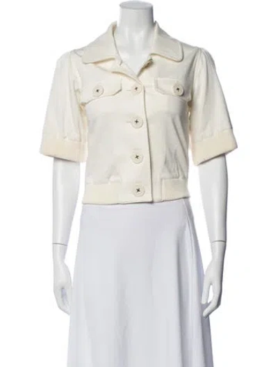 Pre-owned Tibi Jacket In Neutrals