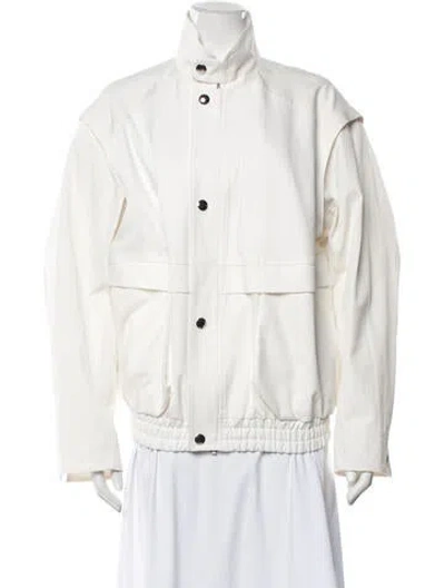 Pre-owned Tibi Jacket In Neutrals