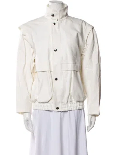 Pre-owned Tibi Jacket In Neutrals