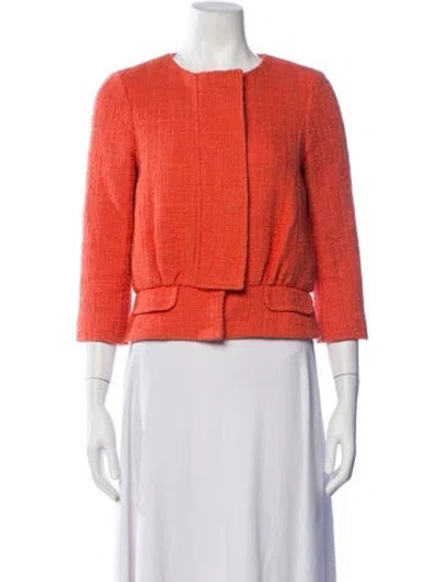 Pre-owned Tibi Jacket In Orange