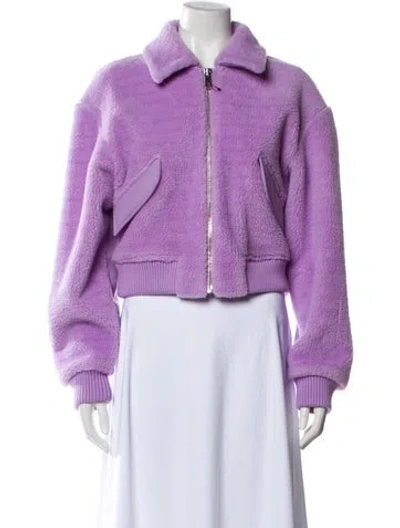 Pre-owned Tibi Jacket In Purple