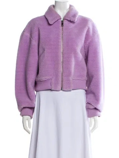 Pre-owned Tibi Jacket In Purple