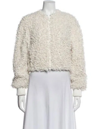 Pre-owned Tibi Jacket In White