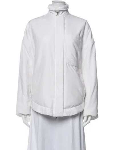 Pre-owned Tibi Jacket In White