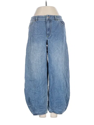 Pre-owned Tibi Jeans In Blue