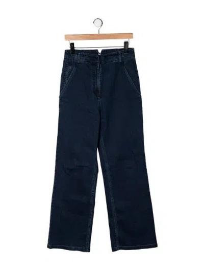 Pre-owned Tibi Jeans In Blue