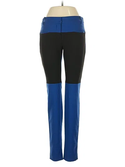 Pre-owned Tibi Jeggings In Blue