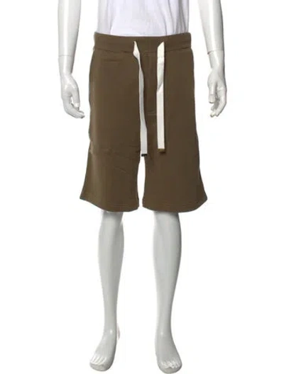 Pre-owned Tibi Jogger Shorts W/ Tags In Green