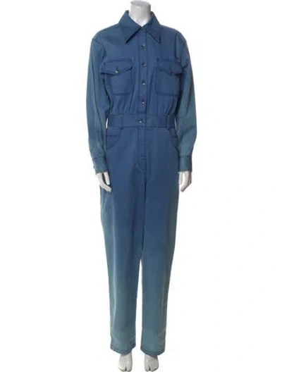 Pre-owned Tibi Jumpsuit In Blue
