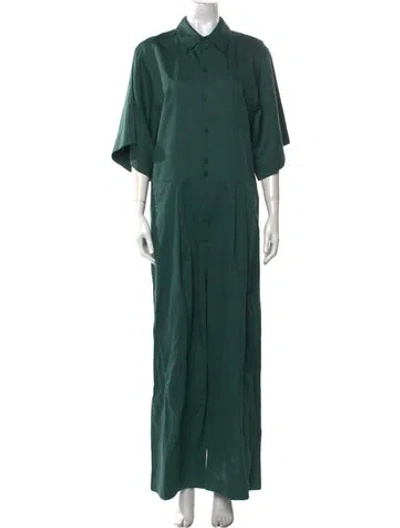 Pre-owned Tibi Jumpsuit In Green