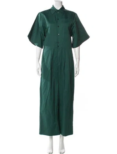 Pre-owned Tibi Jumpsuit In Green