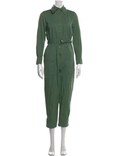 Pre-owned Tibi Jumpsuit In Green