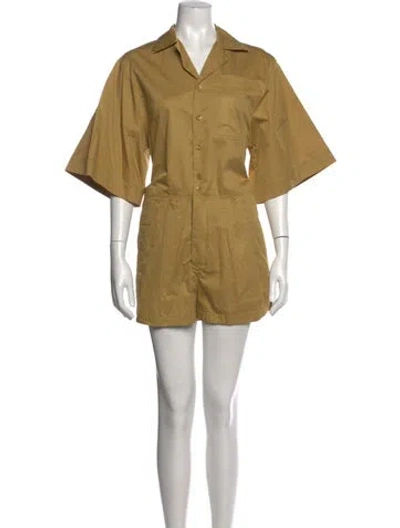 Pre-owned Tibi Jumpsuit In Yellow