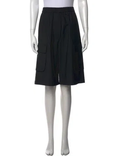 Pre-owned Tibi Knee-length Shorts In Black